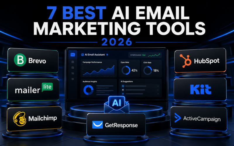 Seven best AI email marketing tools for small businesses in 2026