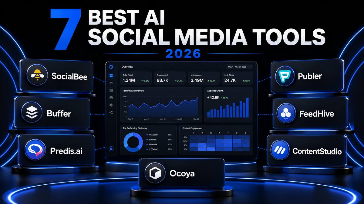 Seven best AI social media management tools for small businesses in 2026
