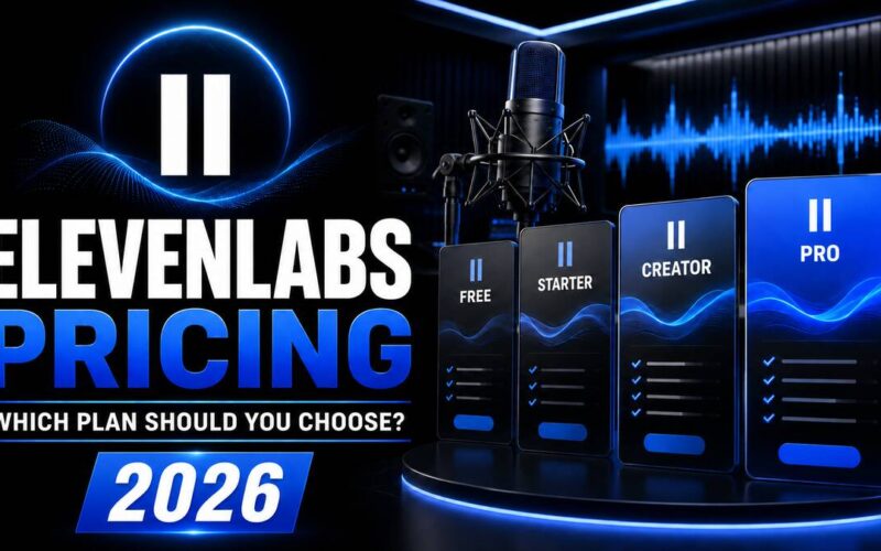ElevenLabs pricing plans for Free, Starter, Creator and Pro subscriptions in 2026