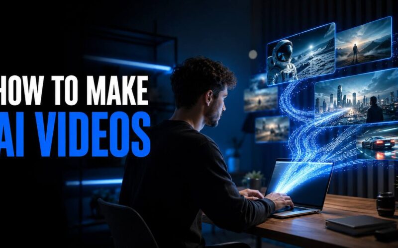 How to make AI videos using a written prompt and an AI video generator